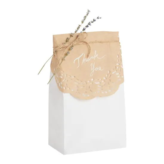 9 Inch Brown Kraft Paper Doilies for Crafts, Dinner Plates, Scrapbooking, Cakes (250 Pack) {4}