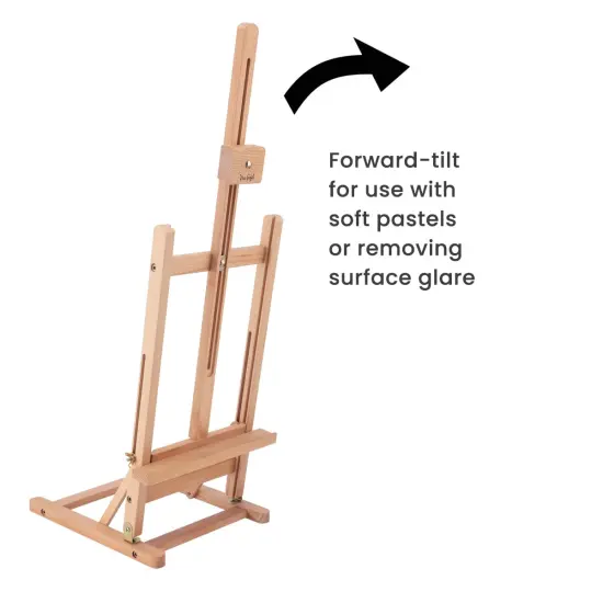 Van Gogh Table Easel &ndash; Adjustable Desktop Artist Easel for Painting, Drawing & Display &ndash; Solid Beechwood, Holds Canvases up to 22" Tall &ndash; Portable Art Easel for Students & Professionals {6}