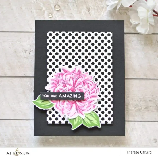 Build-A-Flower: Japanese Mum Layering Stamp & Die Set {4}