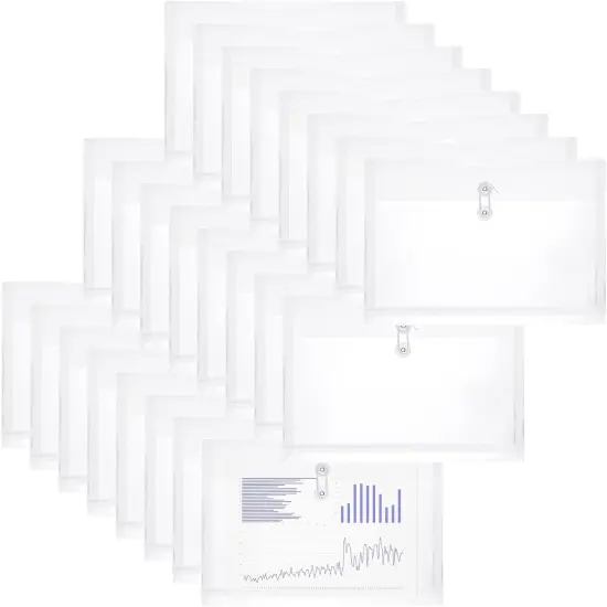 Plastic Envelopes Legal Size with String Tie Closure {1}