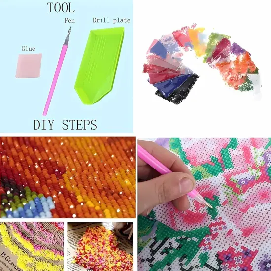 5D DIY Diamond Painting Kits Famous People for Adults {4}