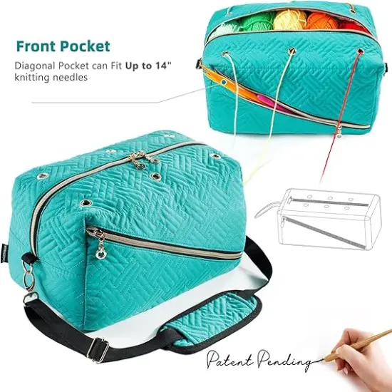 Crochet Bag Organizer {3}