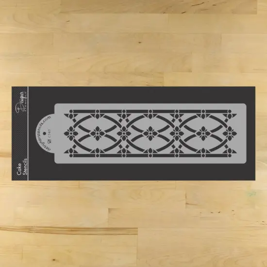 New Orleans Iron Cake Stencil Side | C749 by Designer Stencils | Cake Decorating Tools | {1}