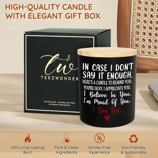 Long Lasting Vanilla Lavender Candle 10 Oz {5}