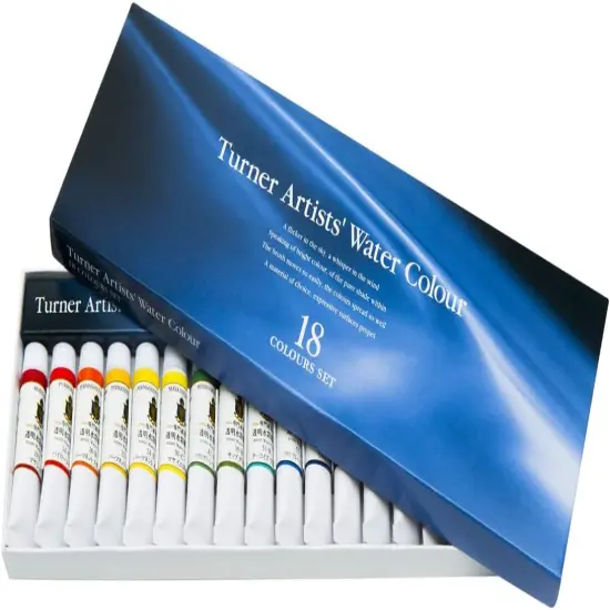 Paint Set Professional Artists' High Pigment Concentrated Watercolor Paint Set [Set of 18] 5ml Tubes - Assorted Colors {2}