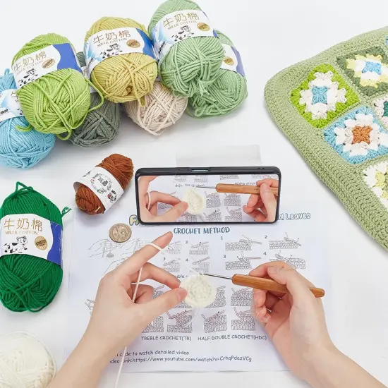 Crochet Tote Bag Kit for Adults {5}