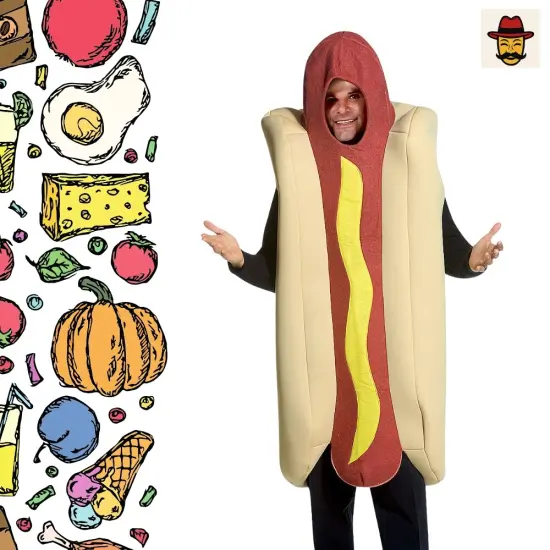 Hot Dog Costume Perfect for Food Theme Parties {2}