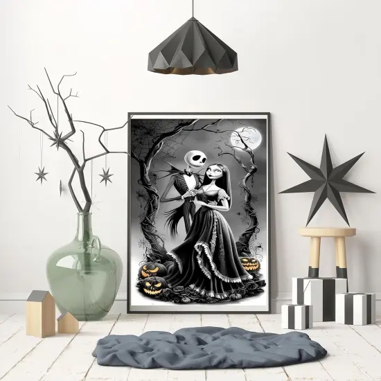 5D Skull Diamond Painting Kits - 12x16 inch {2}