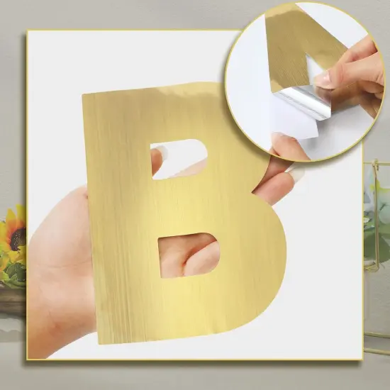 184 Pcs 6 Inch Large Letter Stickers for Party Backdrop {3}