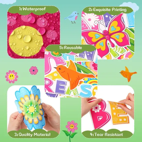 Flower Bulletin Board Back to School Decorations {2}