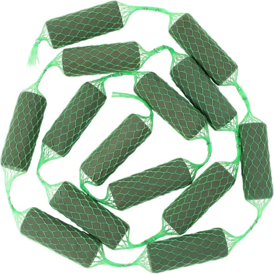 14PCS Floral Foam Blocks for Fresh and Artificial Flowers - Sausage Shape Flower Arrangement Tool Set Floral Craft Dry Foam Bricks Flower Absorption Holder for Wedding Flower Holder Arch Door {1}