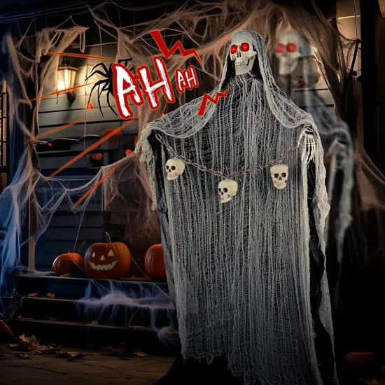 Life Size Scary Halloween Animatronics {2}