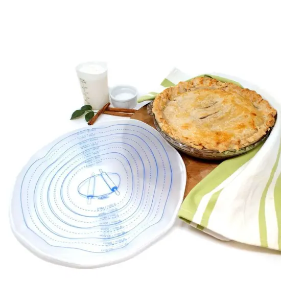Norpro Silicone Pie Crust Dough Rolling Bag, Non-Stick Mess Free, Easily Roll Out 5" to 12" Crusts {4}