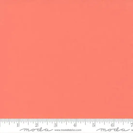 Coral Bella Solids 44"/45" Fabric Per Yard {1}