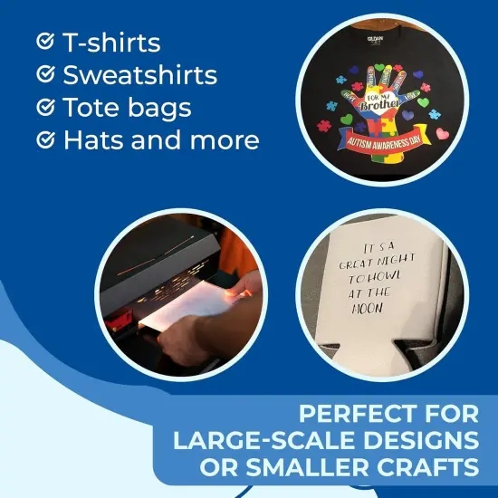 Politape POLI-TACK Craft Transfer Tape for Heat Vinyl - Iron on Clear Transfer Tape for Printable and Patterned Htv, Indoor & Outdoor Adhesive Vinyl - Reusable Up to 5 Times, Medium Tack (15" x 30 Yds) (38 Cms X 27 Mts) 854 {4}