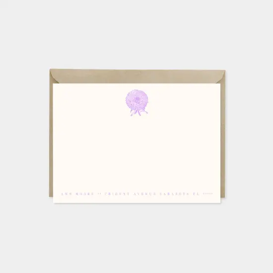 Aster Botanical Note Cards II {1}