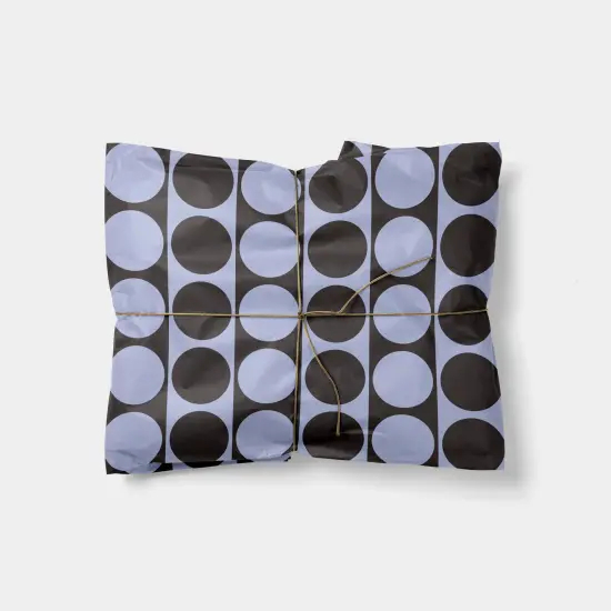 Circle Checker Gift Wrap X {1}