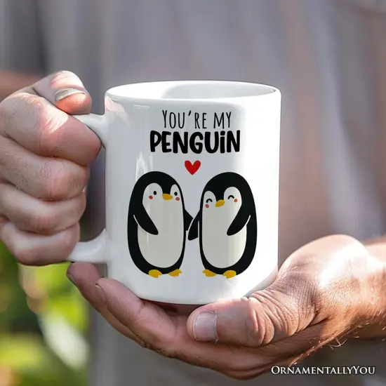 You're my PenguinMug for Couple, Mate for Life Adorable Penguin Lover Gift {2}