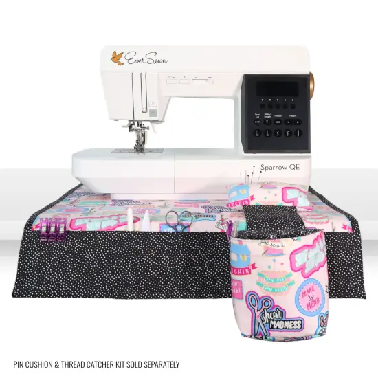 Crosscut Sewing Co.® Sewing Machine Mat Sewing Project Kit for Beginners with Fabric, Instructions and Video Sew cool {6}