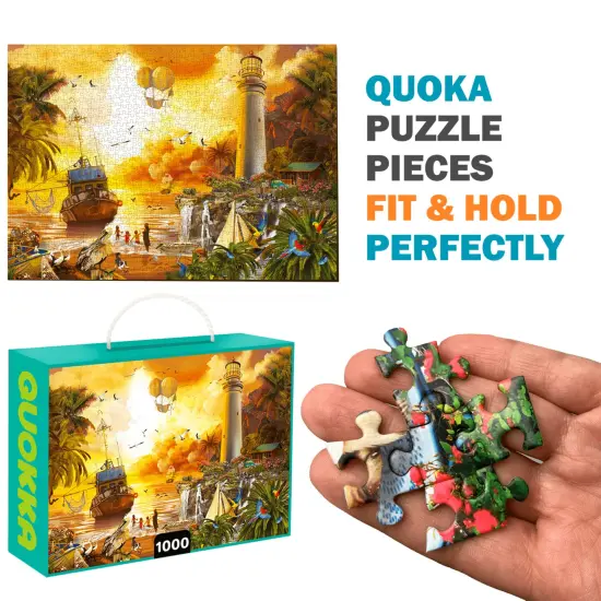 1000 Pcs Jigsaw Puzzle for Adults |Market {4}