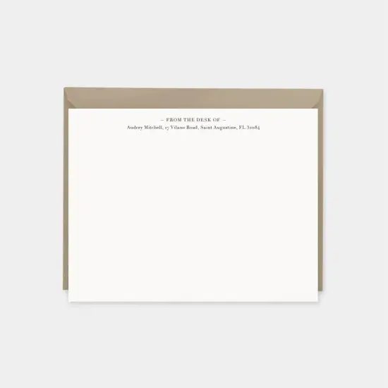 Cement 'Brutalist' Note Cards {6}