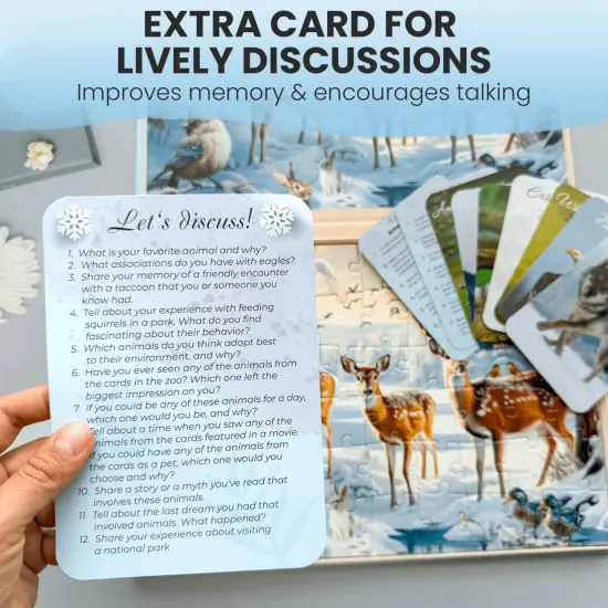 60 Pcs Dementia Puzzles for Elderly | Nature Rhythm {4}