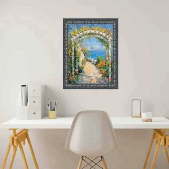 Gotham Gothic Black Ornate Picture Frame 10x14 frame {6}