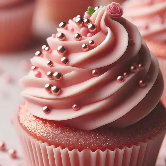 Krazy Sprinkles - Rose Gold Pearl 4mm Beads (1/2 Cup, 1x Jar) for Cakes, Ice Cream & Cookies {2}