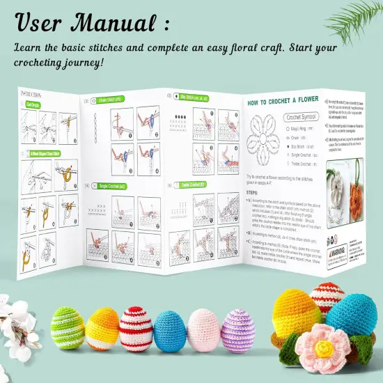 Crochet Yarn Kit for Beginners {5}
