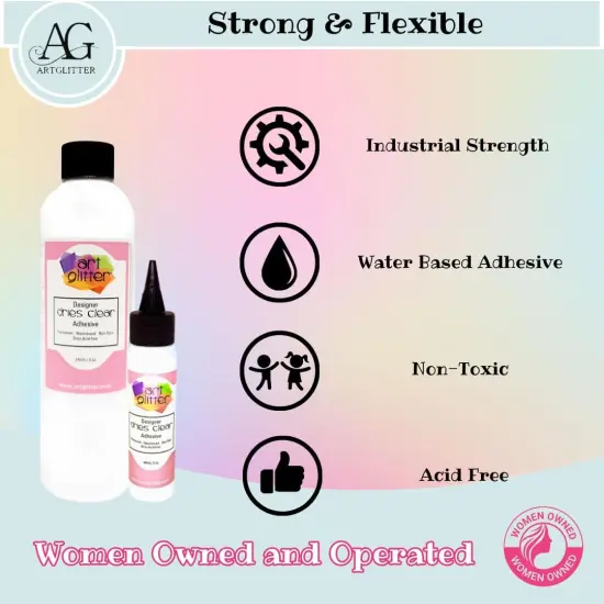 Adhesive Clear Glue Kit Bundle {2}