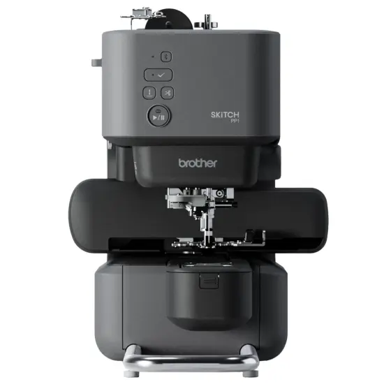 Brother Skitch PP1 4" x 4" Embroidery Machine with 80 Spools Thread Bundles {3}