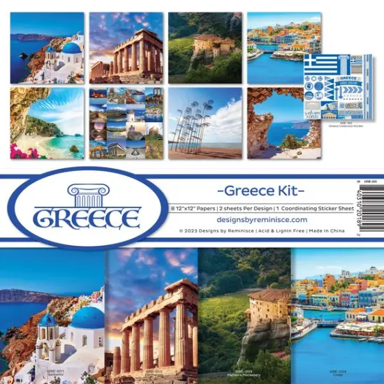 Reminisce Greece Collection Kit {1}