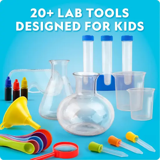 National Geographic Kids Junior Chemistry Set - Complete Early Learning Lab Kit with 50 Science Experiments for Kids and 20+ Lab Tools, Kids Chemistry Set, Science Experiments for Kids 4-6 {4}