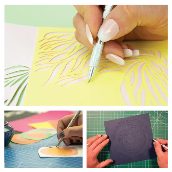 #64 Replacement Swivel Knife Blades {7}