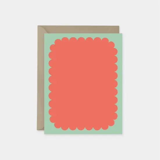 Scallop Border Note Cards III {4}