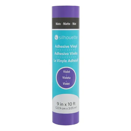 Silhouette 9" x 10' Matte Removable Vinyl Violet {1}