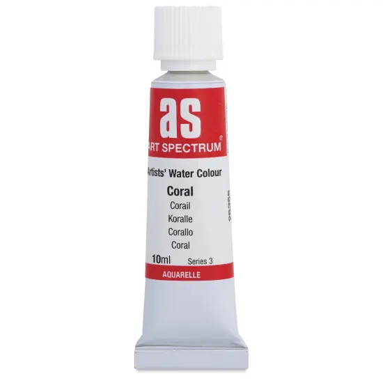 Art Spectrum Artists&rsquo; Watercolor Tube - Coral, 10 ml {1}