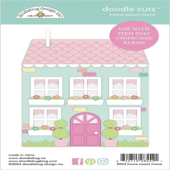Doodlebug Doodle Cuts Dies-Home Sweet, Hometown USA {1}