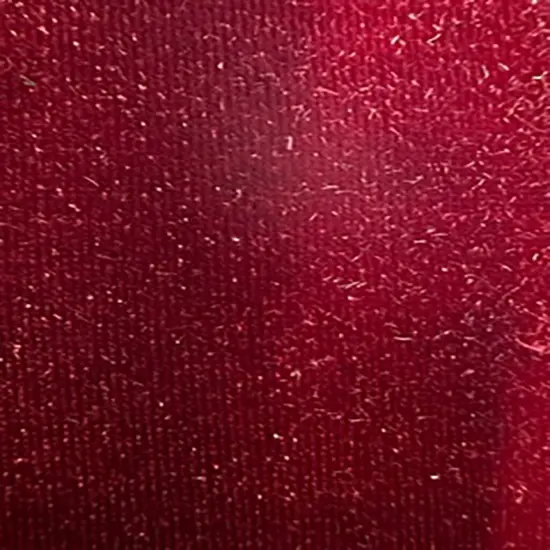 1 Yard Misty Glitter Velvet Polyester Spandex Fabric for Cosplay Dancewear Crafts Costumes 60&rdquo; Width Red {1}
