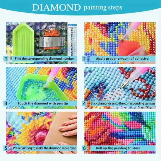 Ghost Pumpkin Diamond Art Kits {5}