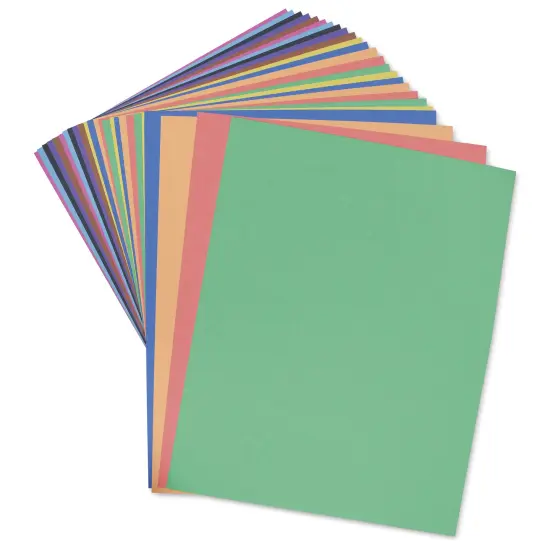 Pacon Railroad Board - 22" x 28" x 4 Ply, Assorted, 25 Sheets {1}