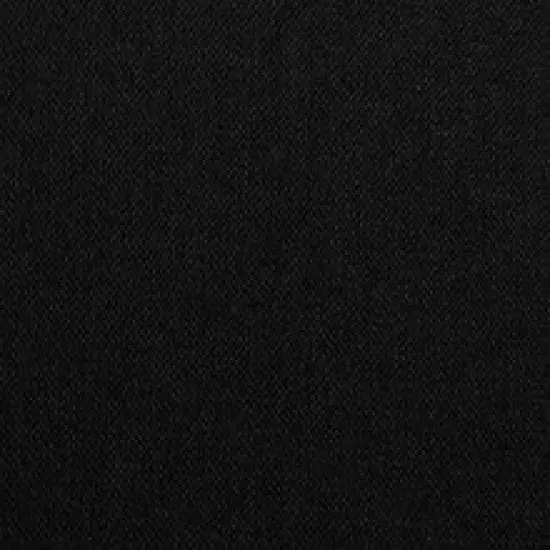 Clyde Durable 100% Polyester Fabric for High Traffic Upholstery Black {1}