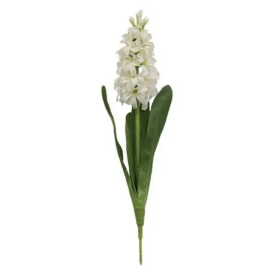 Decorative Faux Hyacinth Spray (Only Spray) Yellow {2}
