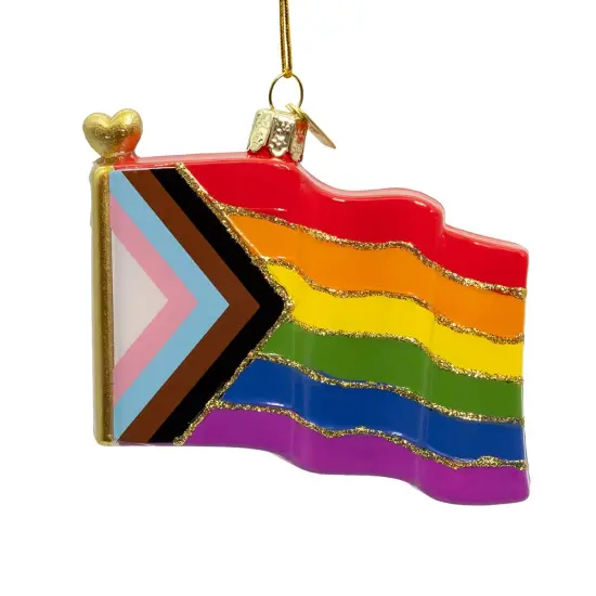3.5" Pride Flag Ornament {3}