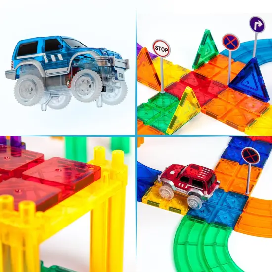 Race Track Building Blocks, 30-Piece Set {5}