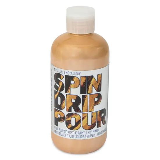 FolkArt Drizzle Acrylic Pouring Paint - New Penny Metallic, 266 ml {1}