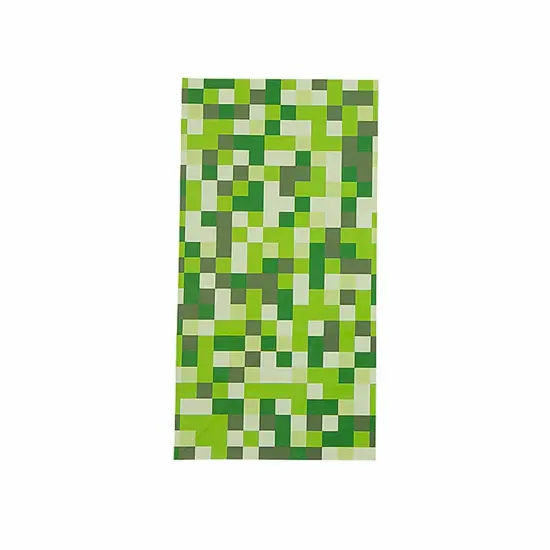 Pixel Pattern Paper Treat Bags - 12 Pc. {5}