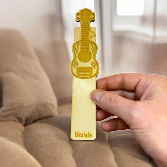 Bookmark - Ukulele - birch wood {5}