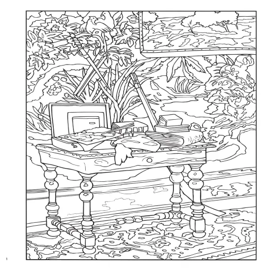 Dover Masterworks: Coloring Your Own Monet Paintings-Softcover {3}