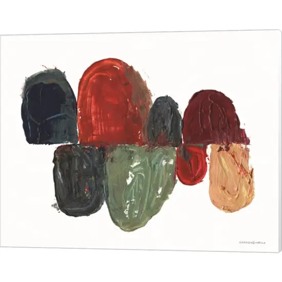 Stacking Stone by Kamdon Kreations 20" x 16" Canvas Wall Art {1}